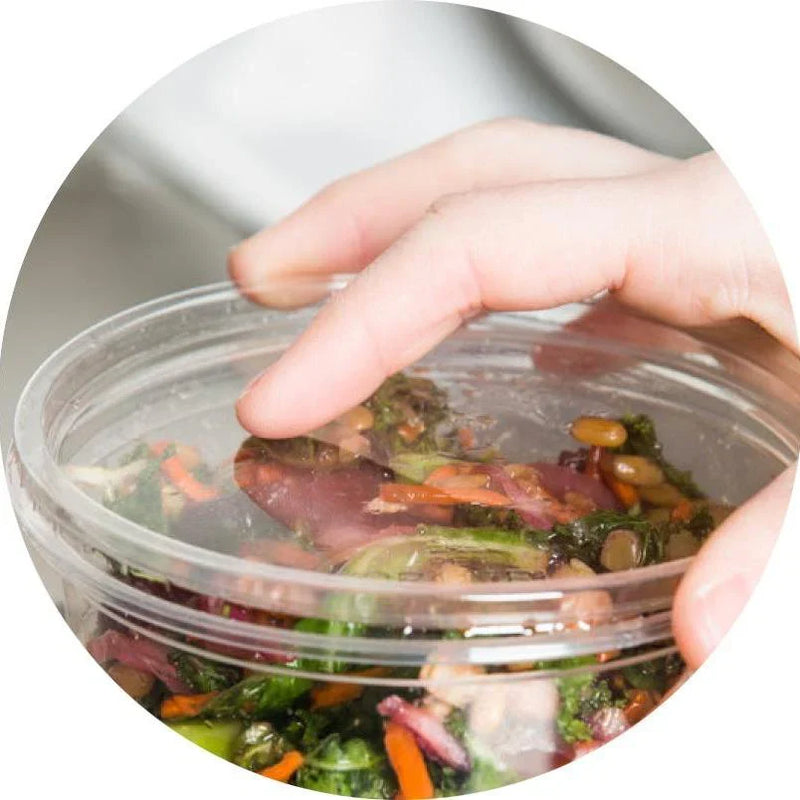 Eco-Friendly PLA Lids for Compostable Deli Pots