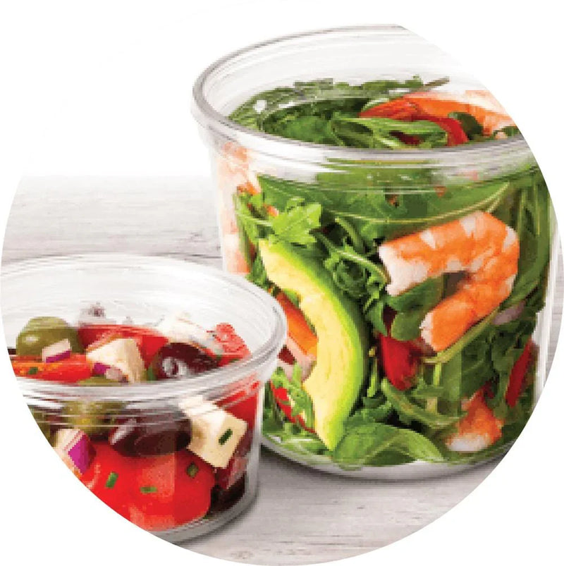 Environmentally Friendly PLA Deli Pots - Compostable and Practical