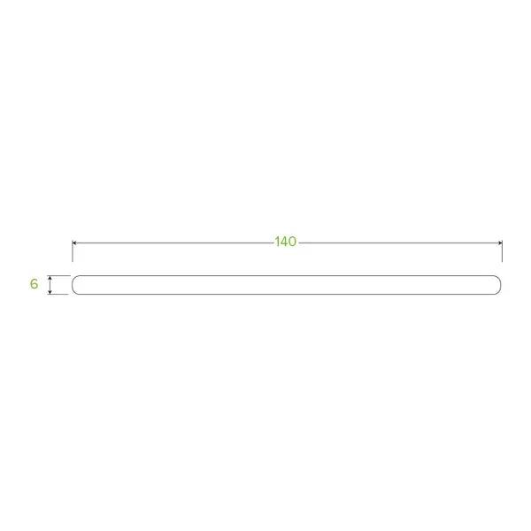 14cm Wooden Coffee Stirrers – FSC Certified Birchwood, Compostable, Eco-Friendly, Biodegradable Stir Sticks for Hot & Cold Beverages