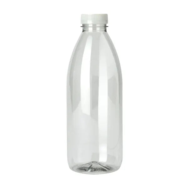 1000ml PET Bottles with Tamper Evident Lids – Eco-Friendly Recycled PET Packaging